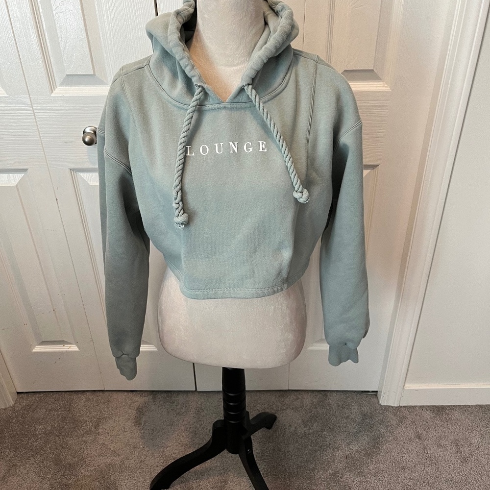 Lounge size L cropped sweatshirt